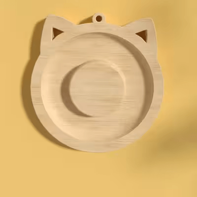 Jouet en Bois - SpinningCatToy™ - Chat - L'Esprit du Chat Zen