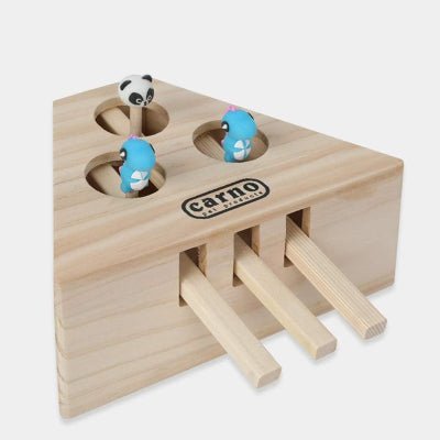 Jouet Interactif Chat - PawHunter™ - 3 Trous - L'Esprit du Chat Zen