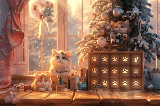 Calendrier de l'avent pour chat espritchatzen