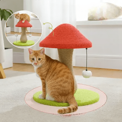 Arbre à Chat - MushroomCatTower™ - L'Esprit du Chat Zen