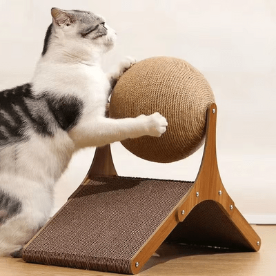 Griffoir pour Chat - Scratch&PlayCatBoard™ - Bâtons Rompus - L'Esprit du Chat Zen