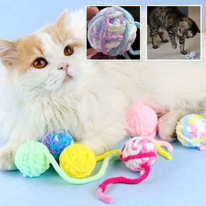 Jouet chat | Chat’Lala Pelote™ - L'Esprit du Chat Zen