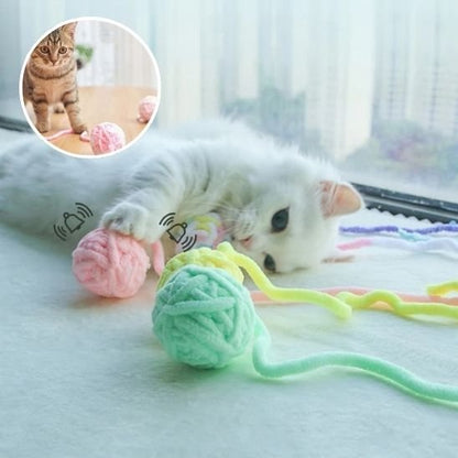 Jouet chat | Chat’Lala Pelote™ - L'Esprit du Chat Zen