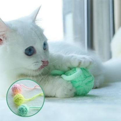 Jouet chat | Chat’Lala Pelote™ - L'Esprit du Chat Zen