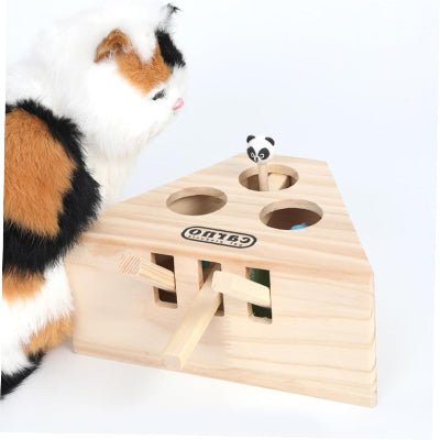 Jouet Interactif Chat - PawHunter™ - 3 Trous - L'Esprit du Chat Zen