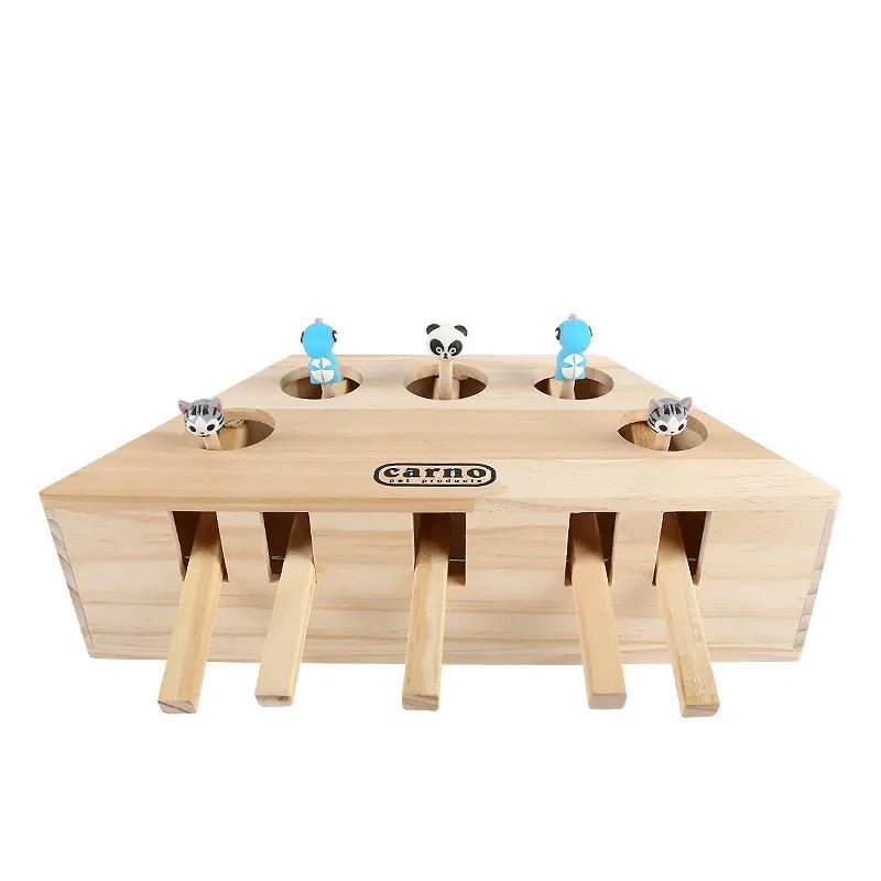 Jouet Interactif Chat - PawHunter™ - 5 Trous - L'Esprit du Chat Zen