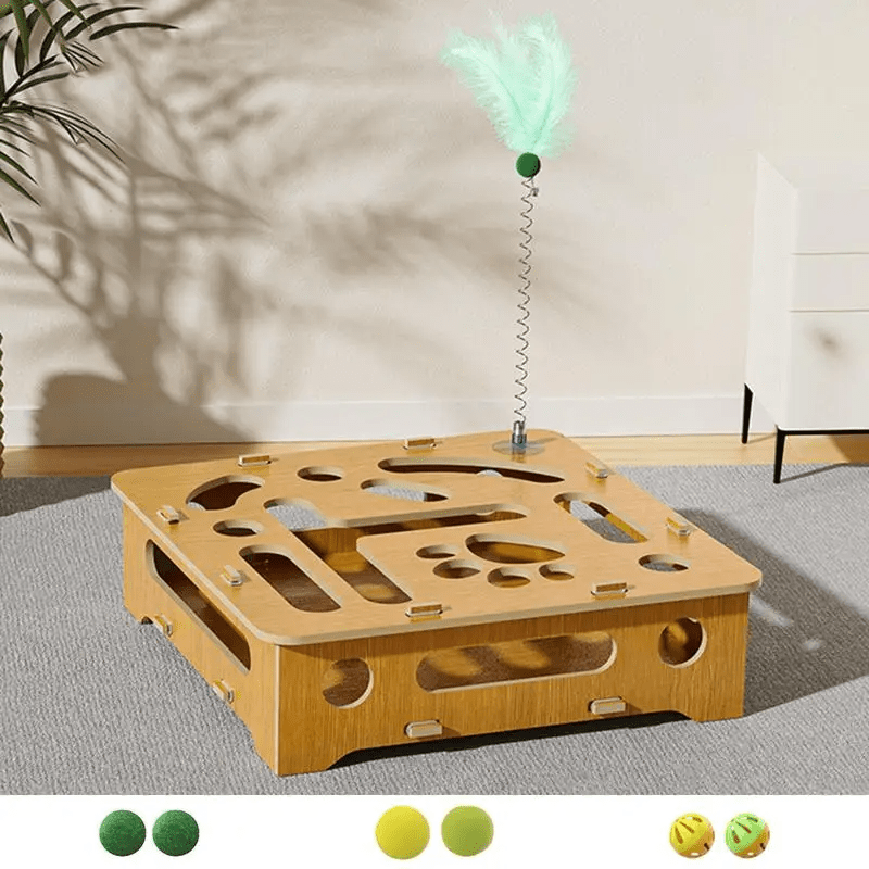Jouet pour chat - CatPuzzleToy™ - L'Esprit du Chat Zen