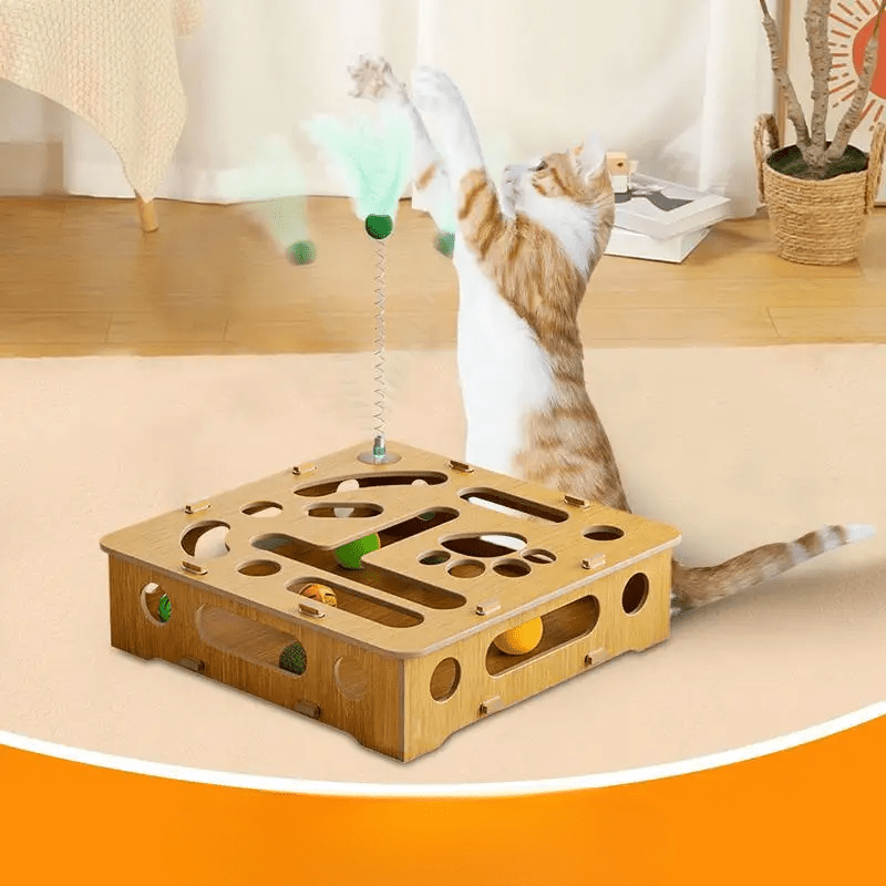 Jouet pour chat - CatPuzzleToy™ - L'Esprit du Chat Zen