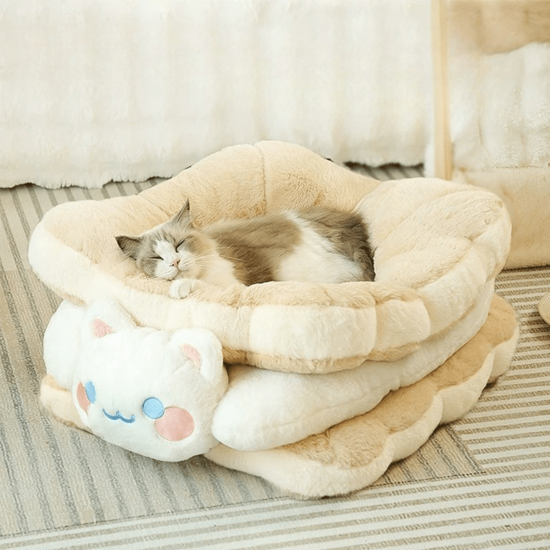 panier chat chamallow chat lover dedans