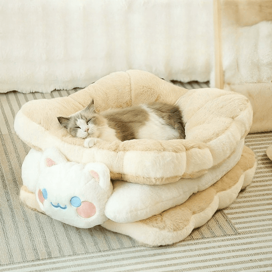 panier chat chamallow chat lover dedans