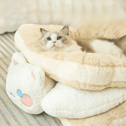 panier chat biscuit sandwich profil