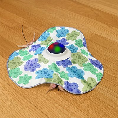Jouet chat interactif tapis interactif plume
